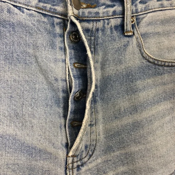 Vintage Levi’s 501 Button Fly Frayed Hem Shorts Sz 32 - Picture 11 of 11